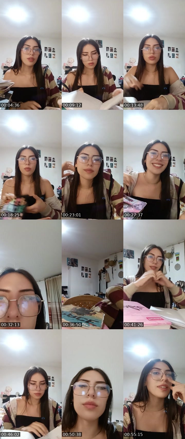 Contact-sheet preview of 🦋💫 Mila_22's Liveme recording