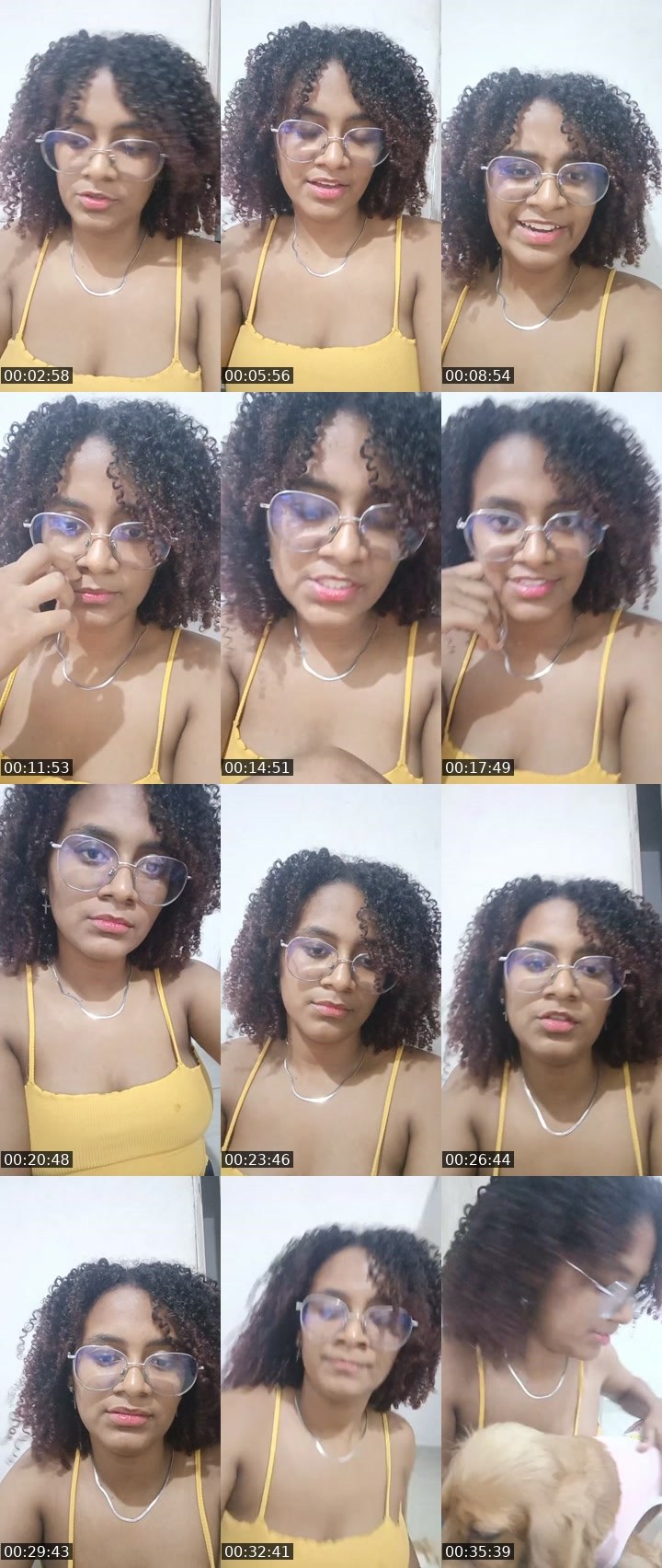 Contact-sheet preview of Vancufri's Liveme recording