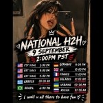 Cover for welcame to THE NATIONAL H2H AND HAVE FUN