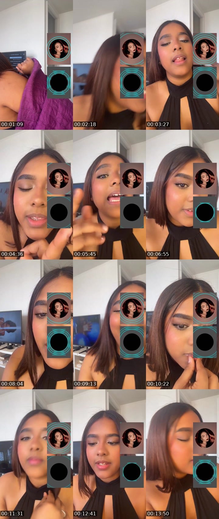 Contact-sheet preview of 𝒜𝓁ℯ𝓍𝒶 devalery💞's Liveme recording