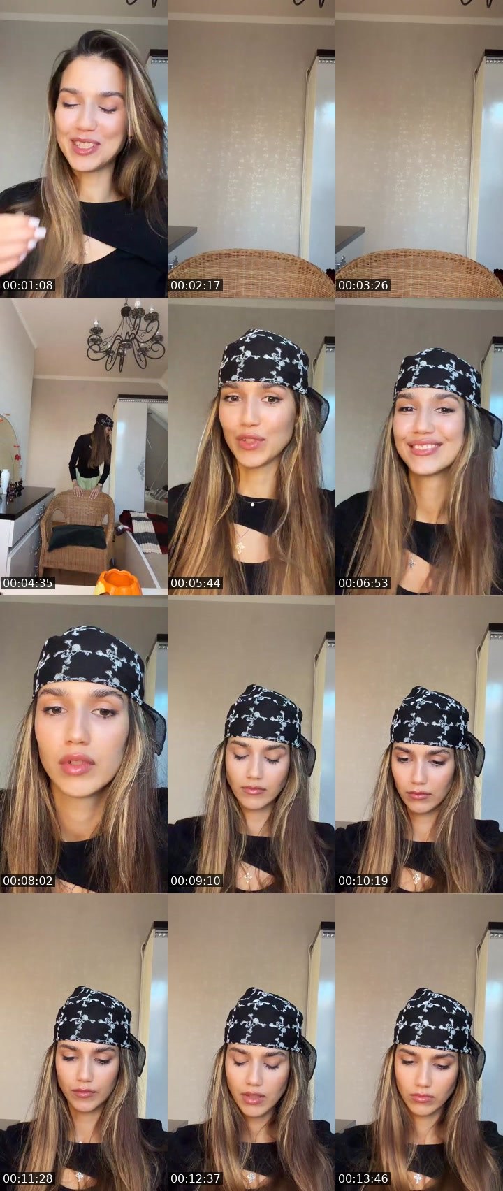 Contact-sheet preview of 👑TATI👑's Liveme recording