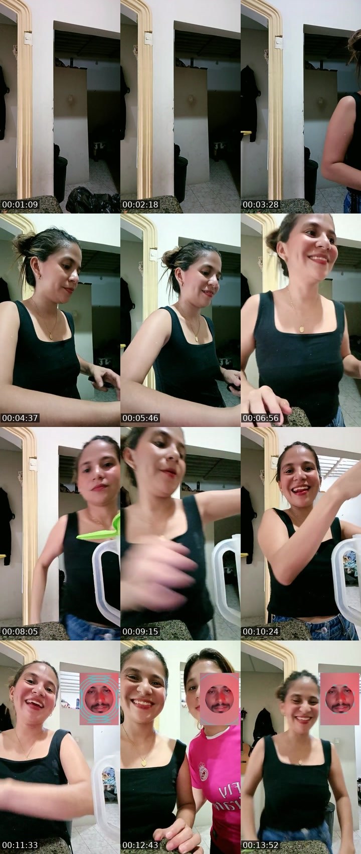 Contact-sheet preview of 😈F🪩Ⓡever👑's Liveme recording