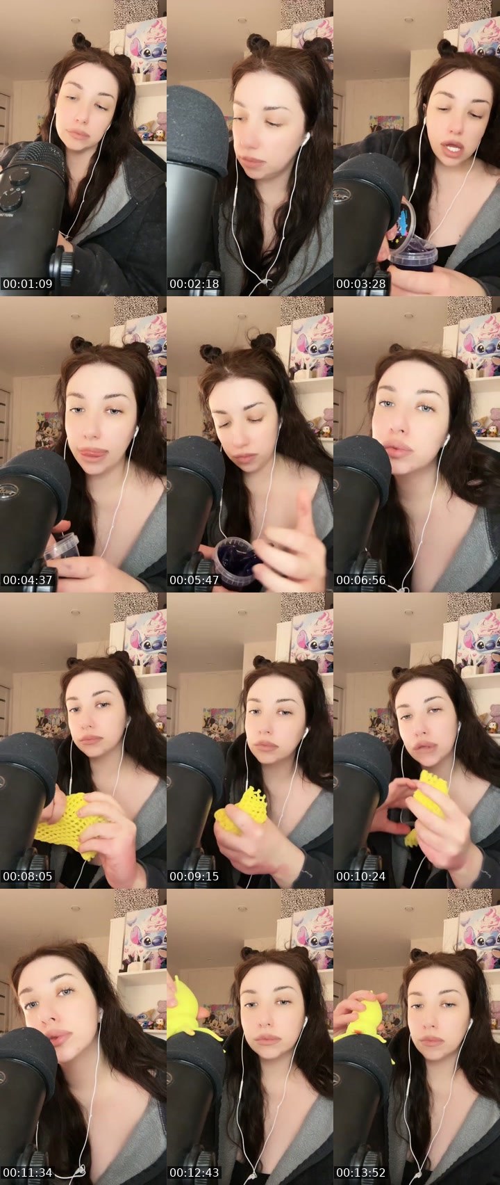 Contact-sheet preview of Victoria🇷🇺's Liveme recording