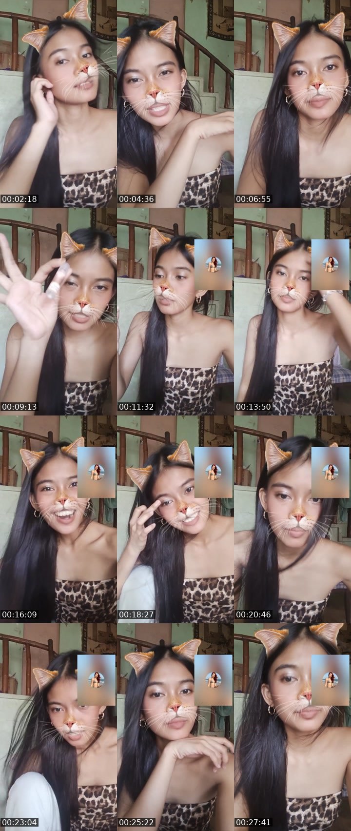 Contact-sheet preview of 🧿👸Kaee🌼's Liveme recording