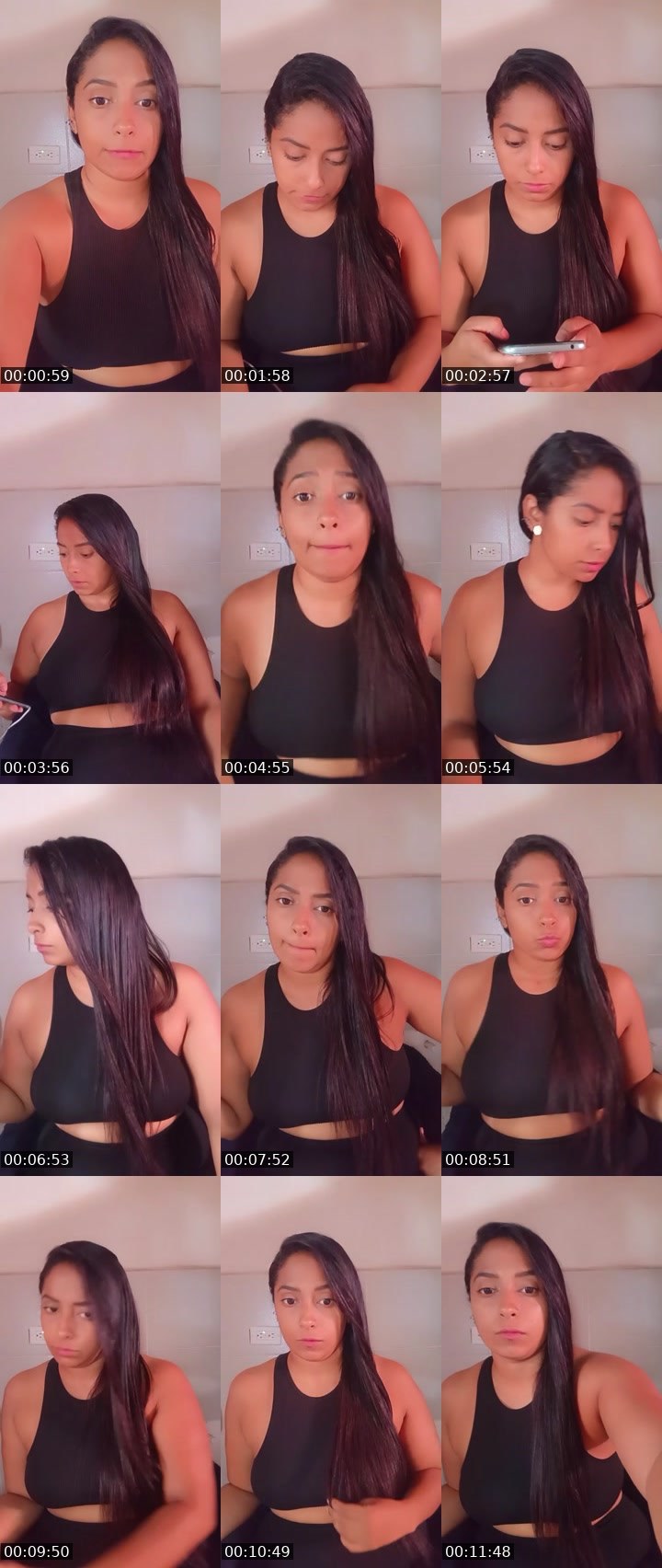 Contact-sheet preview of 🌐👻Silvana•✨'s Liveme recording