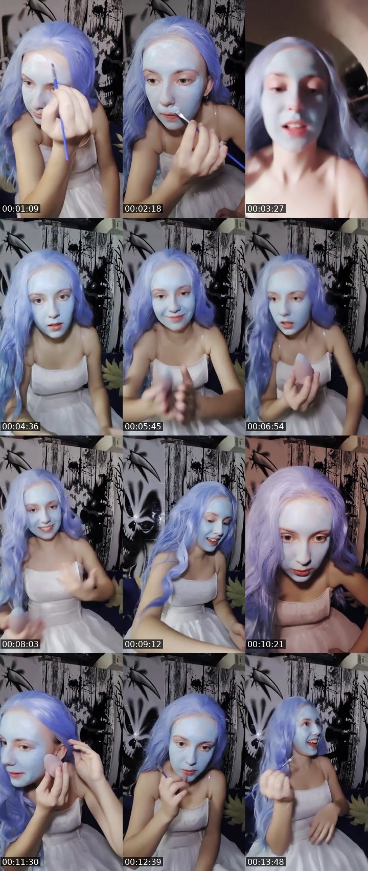 Contact-sheet preview of Baby Alice 💖's Liveme recording