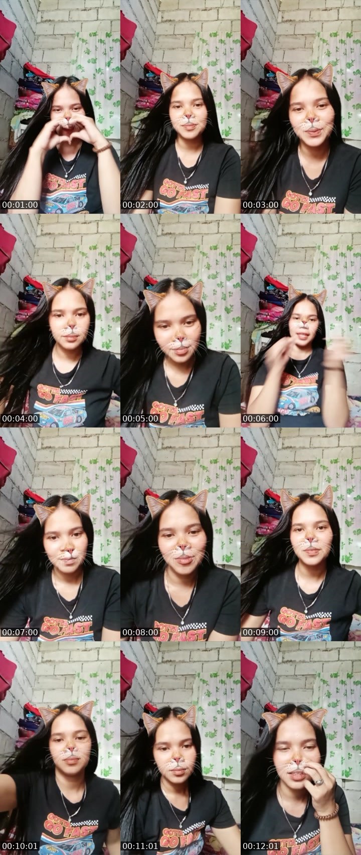 Contact-sheet preview of 🌶🫅Rheign. 🦋's Liveme recording