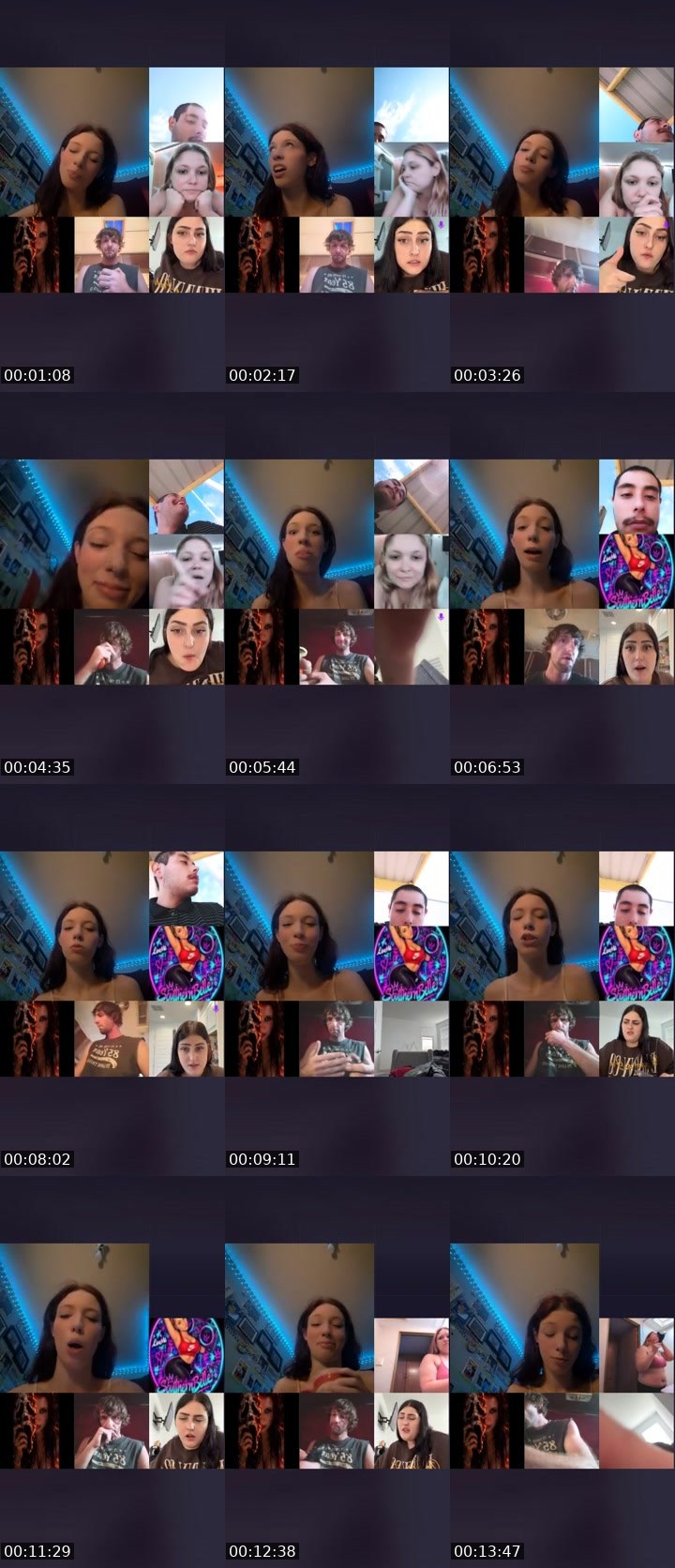 Contact-sheet preview of 420MåMåGhð§†ï's Liveme recording