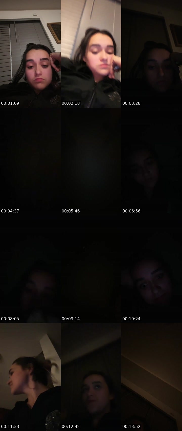 Contact-sheet preview of Livelove-314499365's Liveme recording