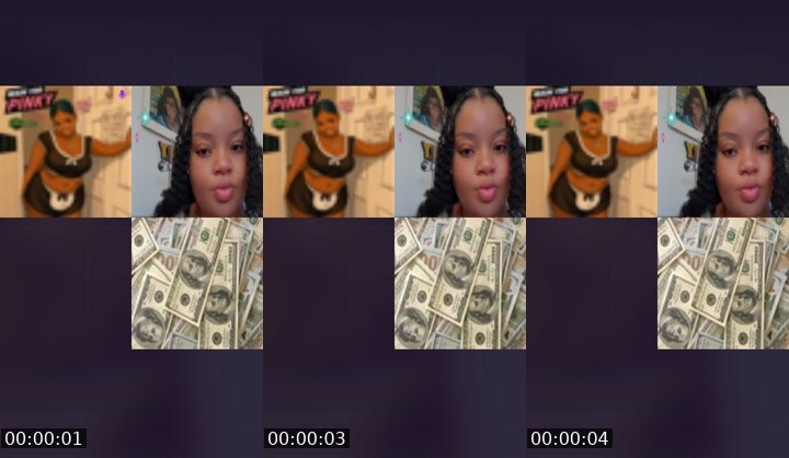 Contact-sheet preview of Pinky5629's Liveme recording