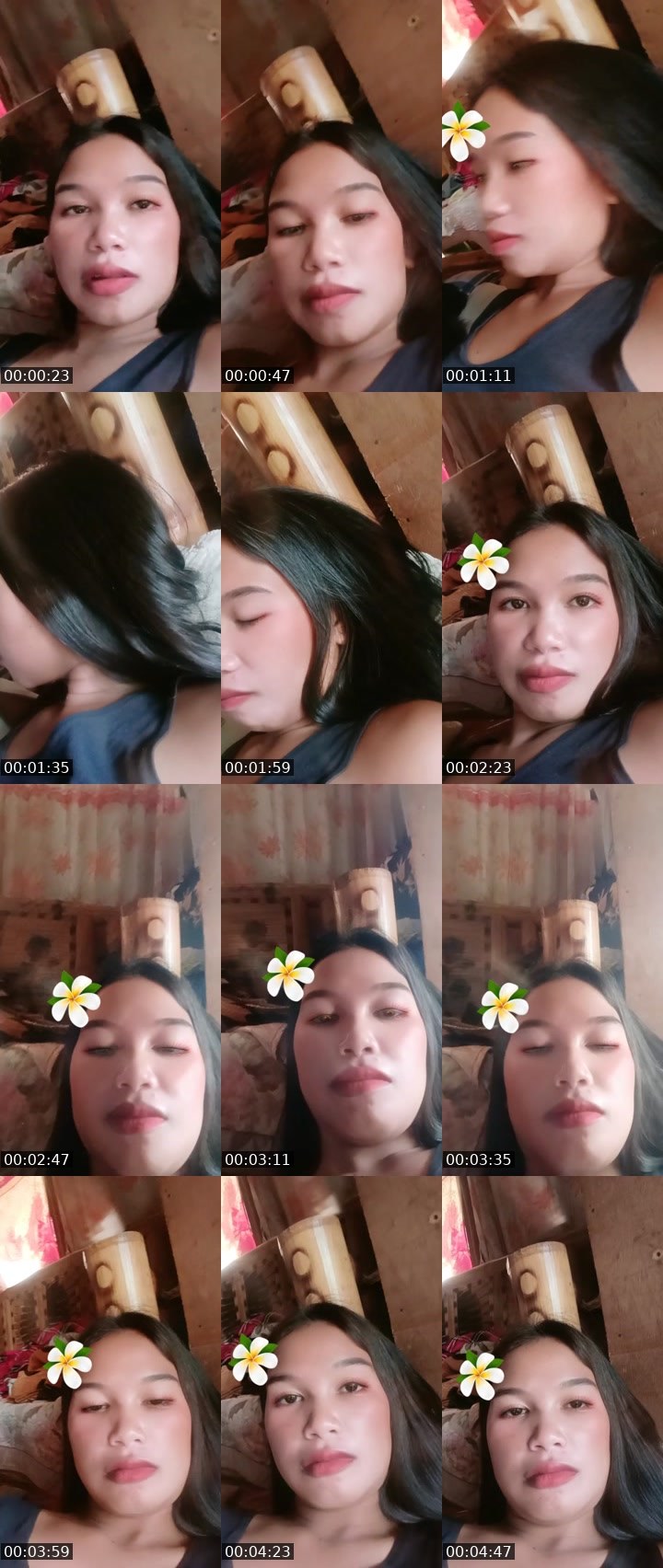 Contact-sheet preview of NP👸 ALEXIE🦸's Liveme recording