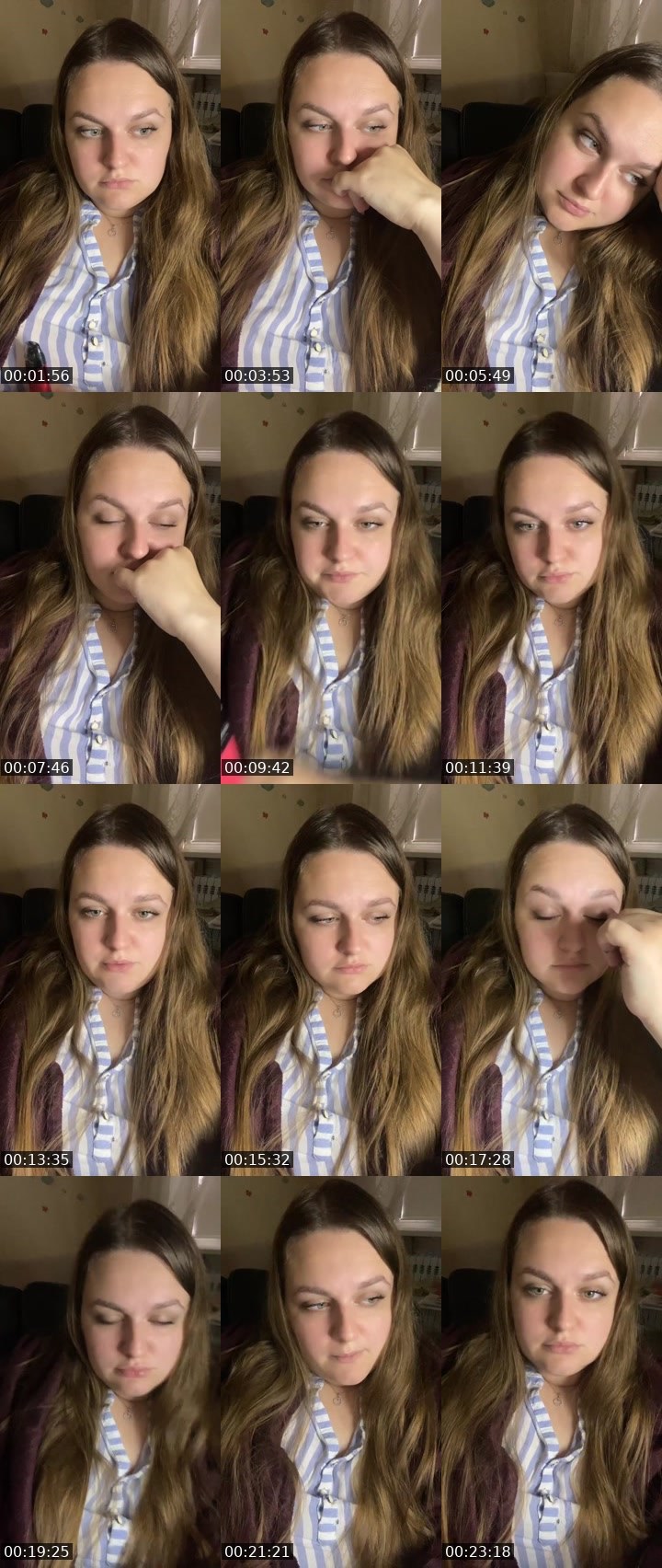 Contact-sheet preview of ✨ᒪᗩᑎᗩᒪIGᕼT✨'s Liveme recording