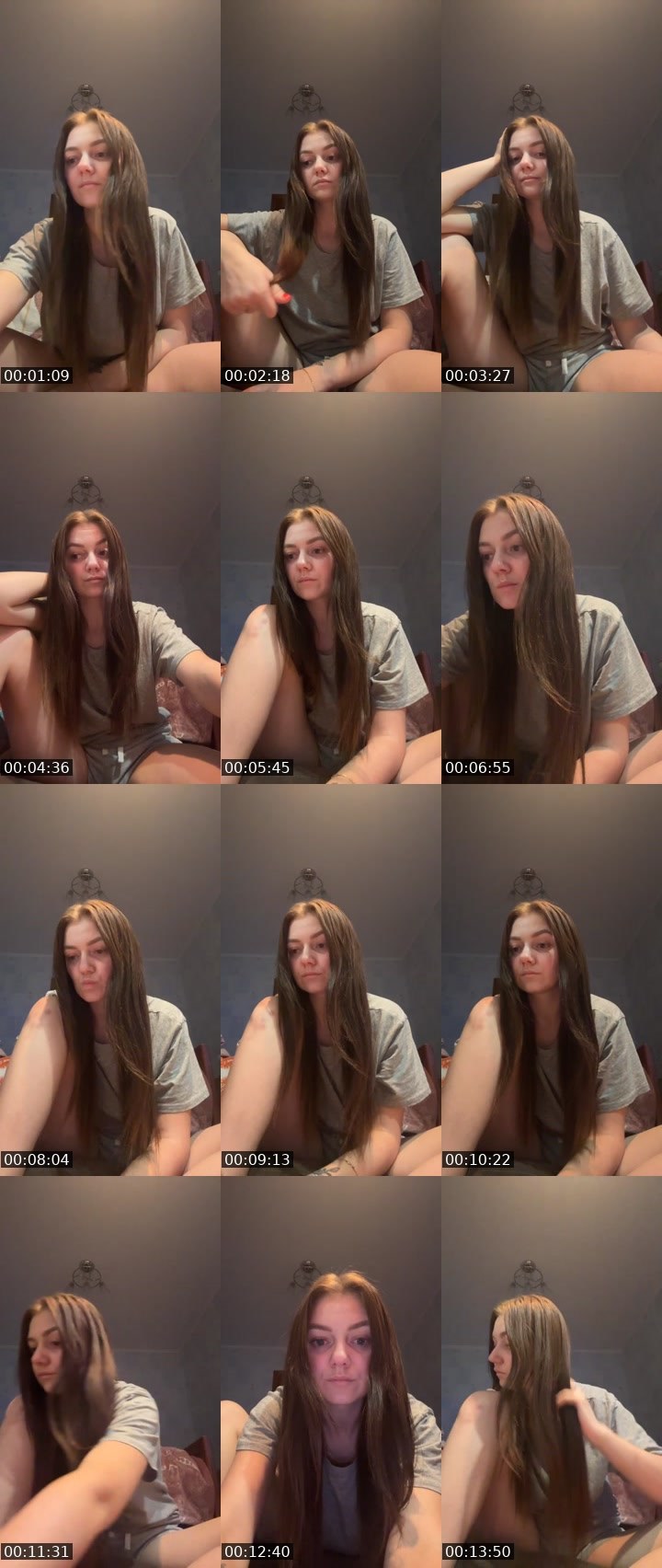 Contact-sheet preview of 𝓢𝓮𝓬𝓻𝓮𝓽 𓆩♡𓆪's Liveme recording