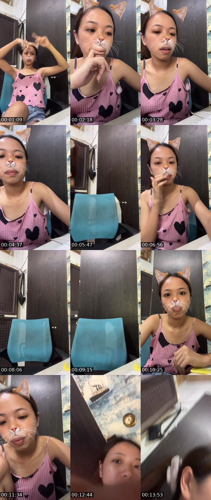 Contact-sheet preview of 10k💸 👸Sue🌼's Liveme recording