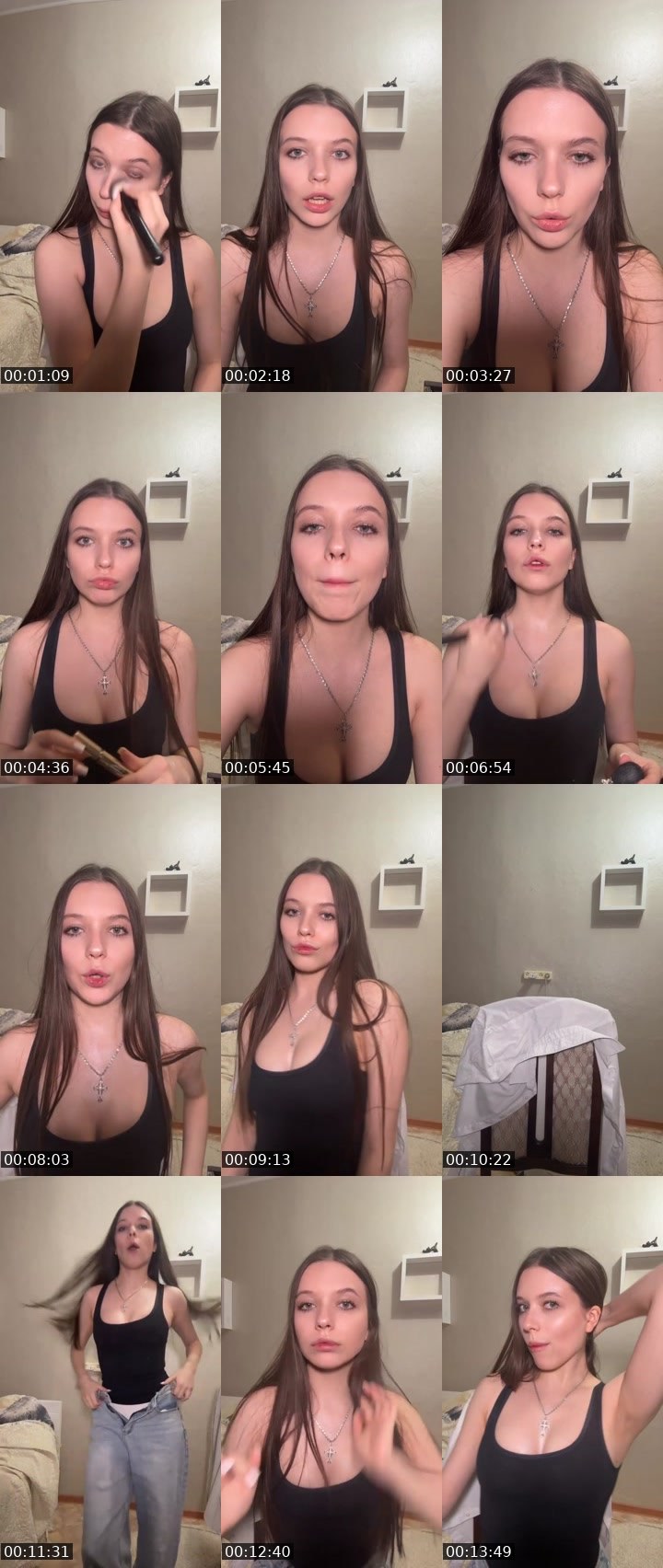 Contact-sheet preview of 🪽madkitty's Liveme recording