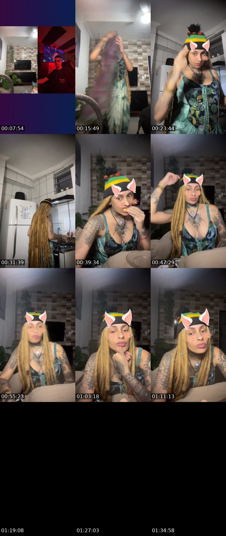 Contact-sheet preview of 🔥⃤Jhey's Liveme recording