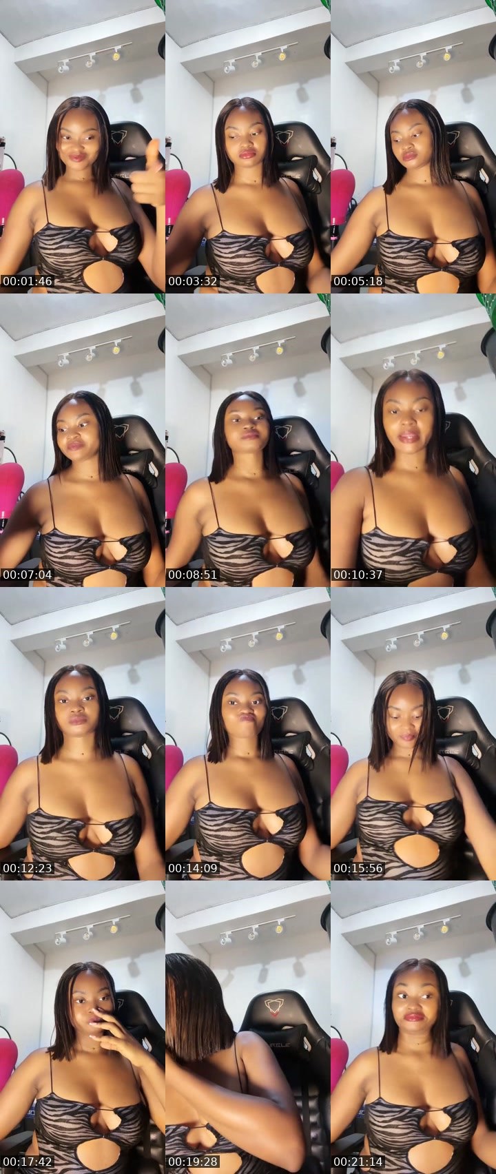 Contact-sheet preview of Soleil✨'s Liveme recording