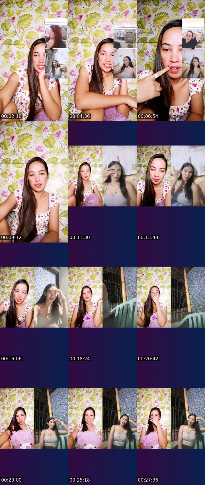 Contact-sheet preview of 🫅akhie🦸(NP)'s Liveme recording