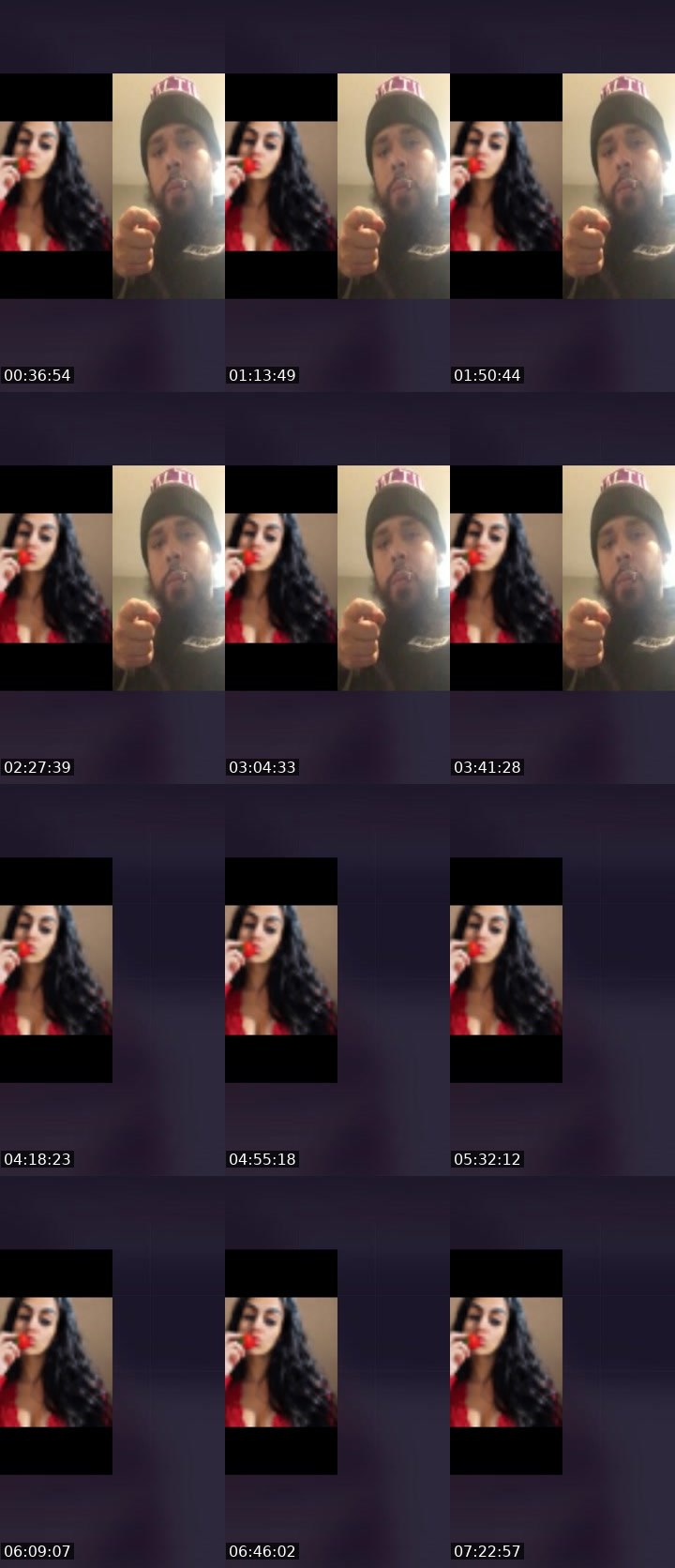 Contact-sheet preview of 𝐌𝐘𝐒𝐓𝐄𝐑𝐘 🐝's Liveme recording