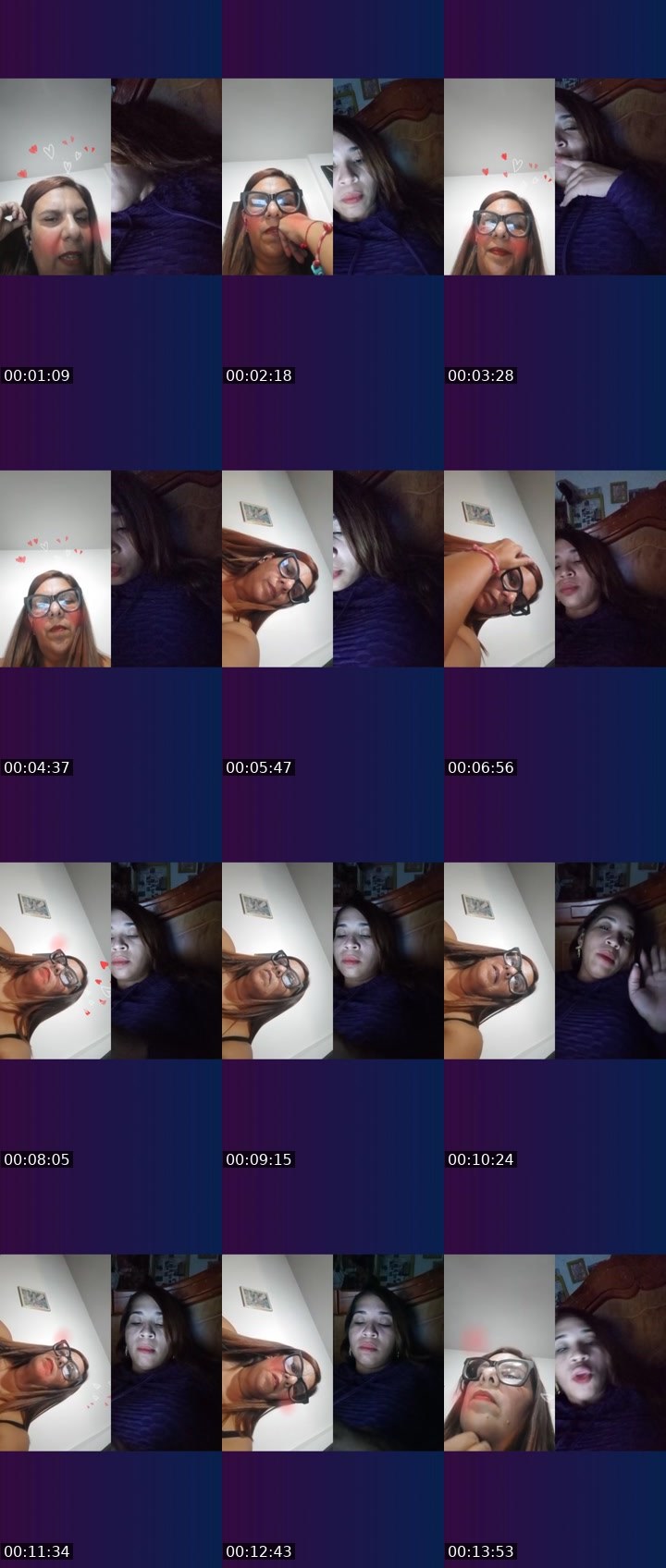 Contact-sheet preview of 🪷♦️Շɼibella's Liveme recording