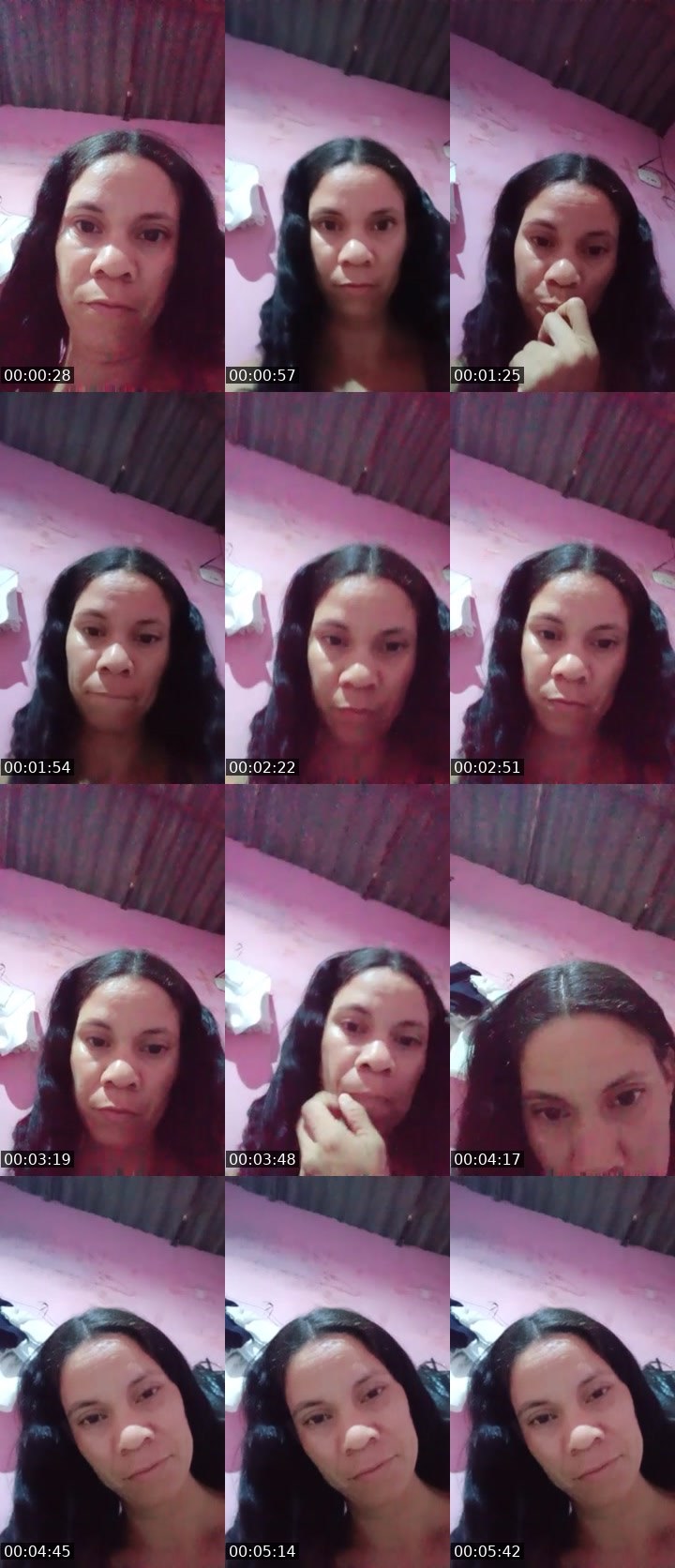 Contact-sheet preview of María ✨💫❤️'s Liveme recording