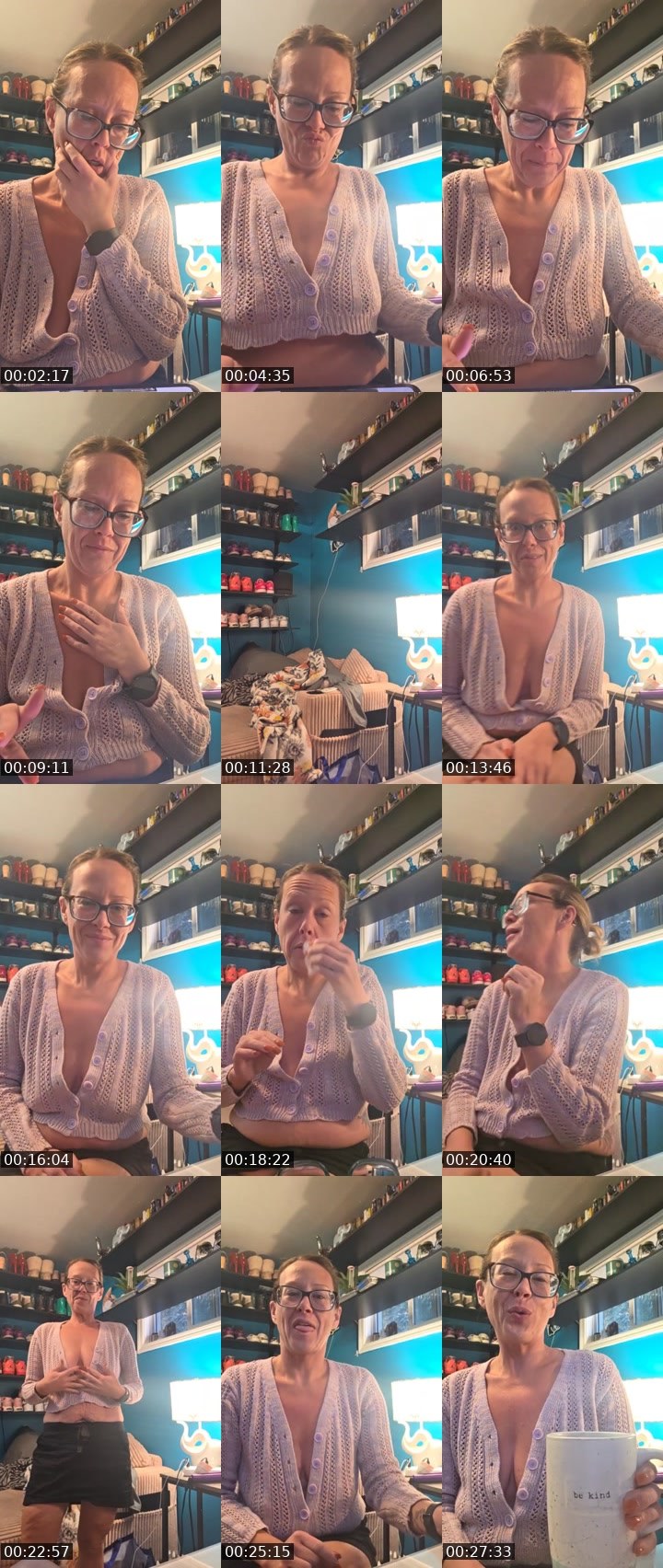 Contact-sheet preview of Roxysadventures1922's Liveme recording