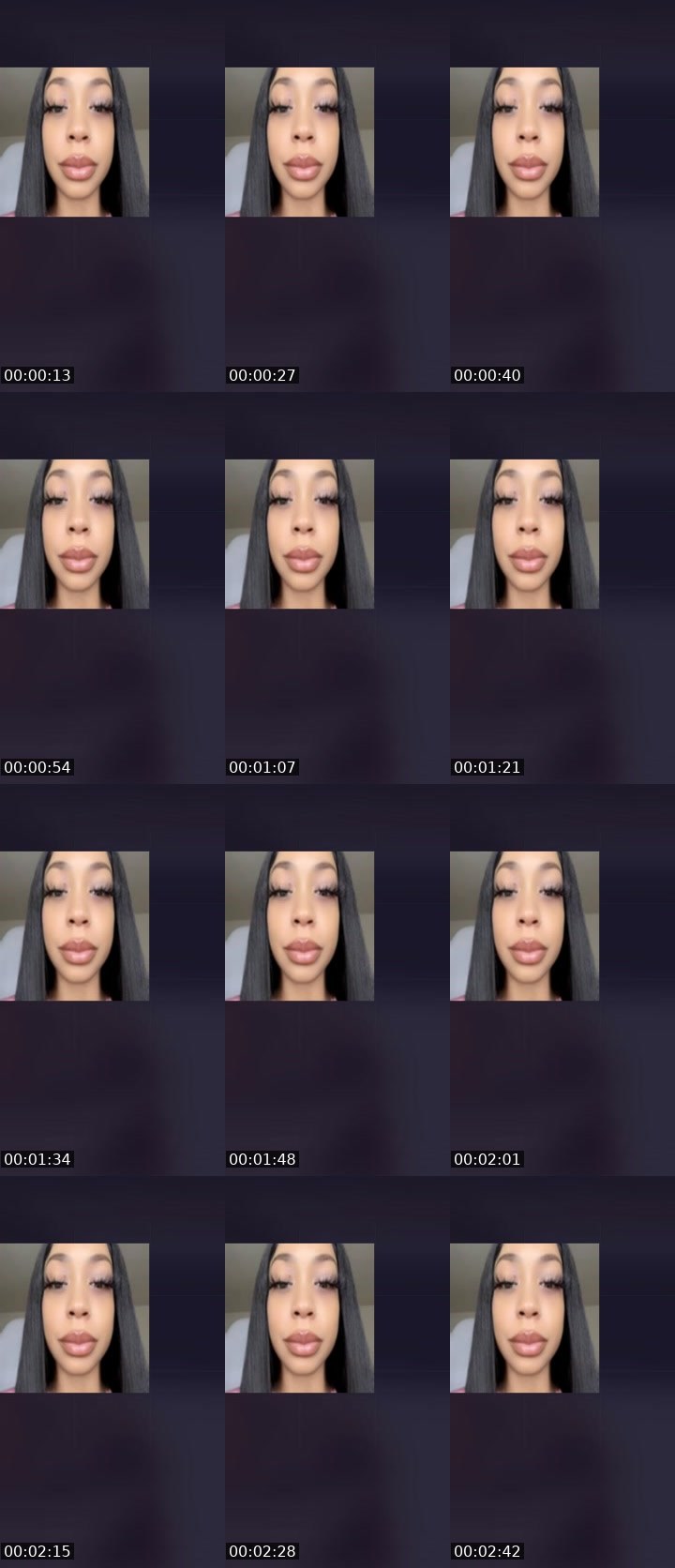 Contact-sheet preview of Coco.Dreamerzzz's Liveme recording