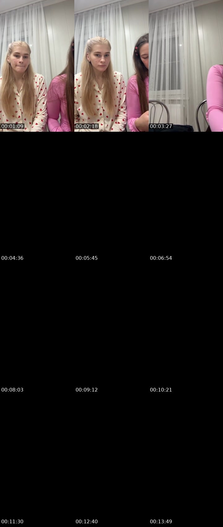 Contact-sheet preview of Анастасия's Liveme recording