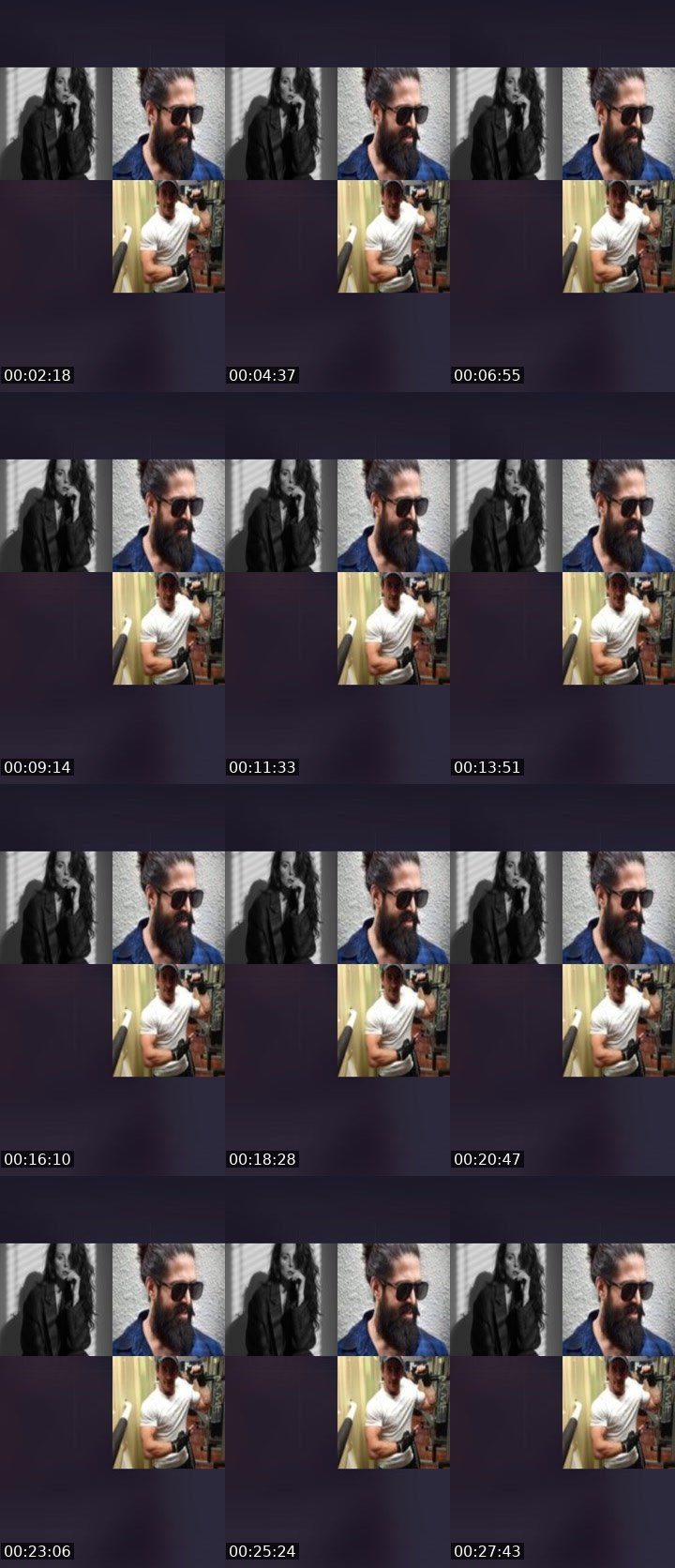Contact-sheet preview of Rafa Cat ☕️🎩's Liveme recording