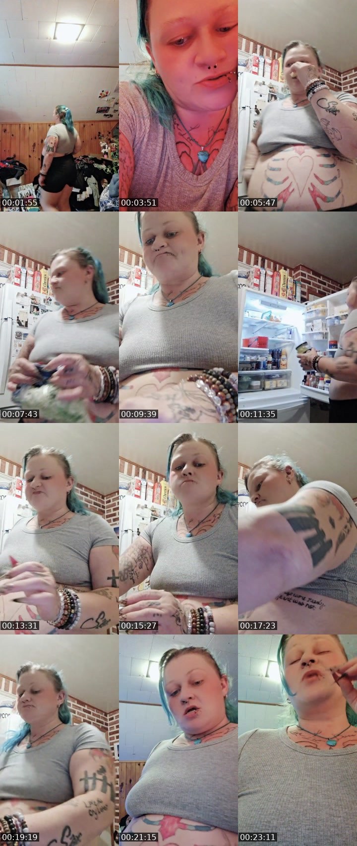 Contact-sheet preview of Jessicabvbrabbit's Liveme recording