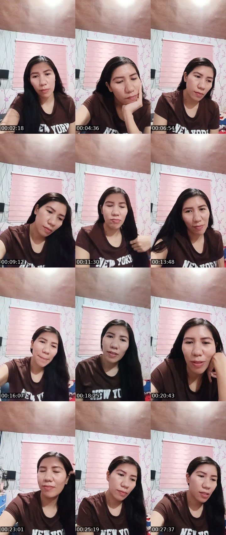Contact-sheet preview of 👼🏻ᴬᴬLyn (NP)'s Liveme recording