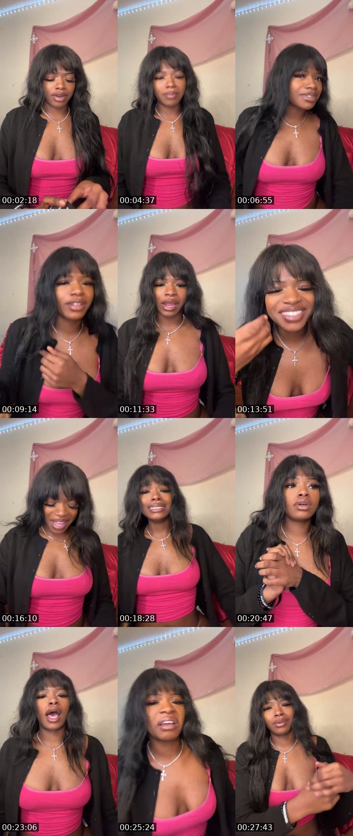 Contact-sheet preview of Kia_lyn's Liveme recording