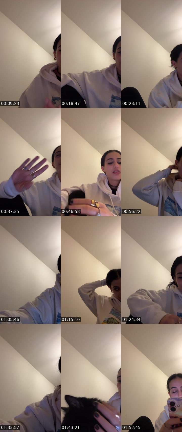 Contact-sheet preview of 𝐌𝐘𝐒𝐓𝐄𝐑𝐘 🐝's Liveme recording