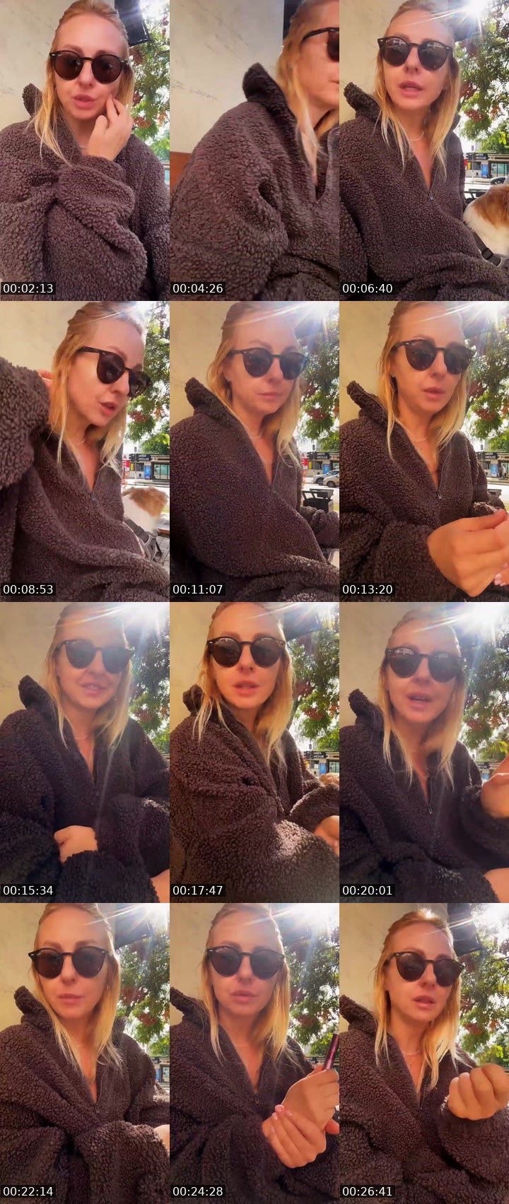 Contact-sheet preview of 𝕲𝖗𝖆𝖛𝖎𝖙𝖞🦄's Liveme recording
