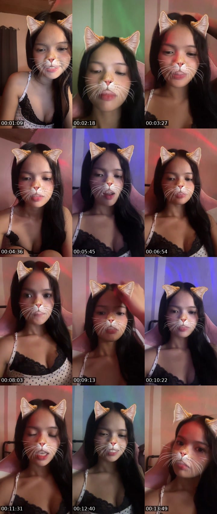 Contact-sheet preview of 𝓐𝓶𝓪𝓵𝓪🪽's Liveme recording