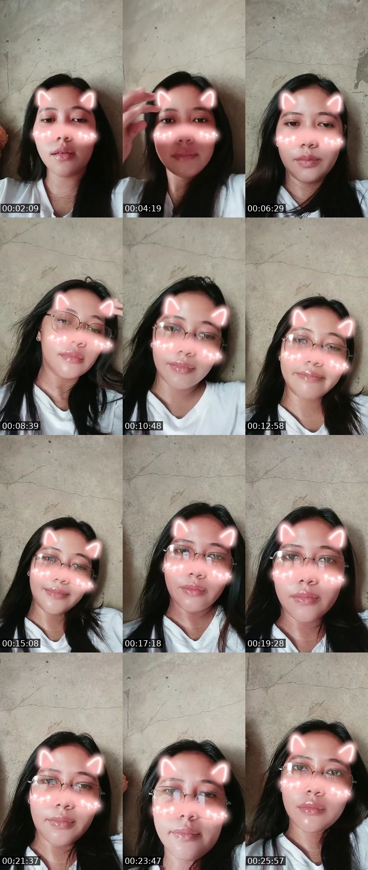 Contact-sheet preview of Lanieeeee's Liveme recording