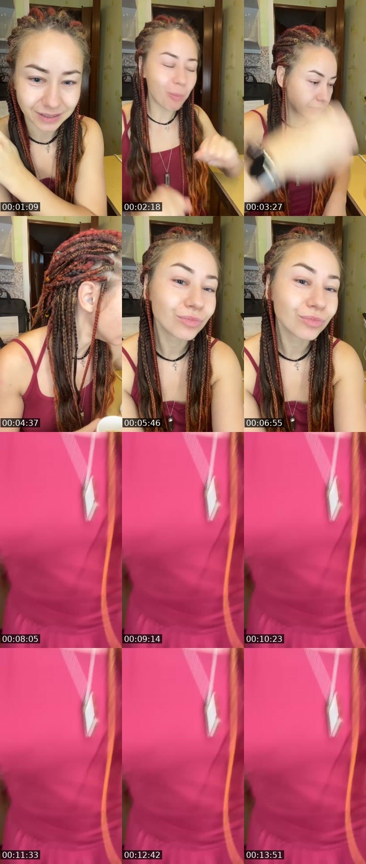 Contact-sheet preview of MU$E💎105к℄'s Liveme recording