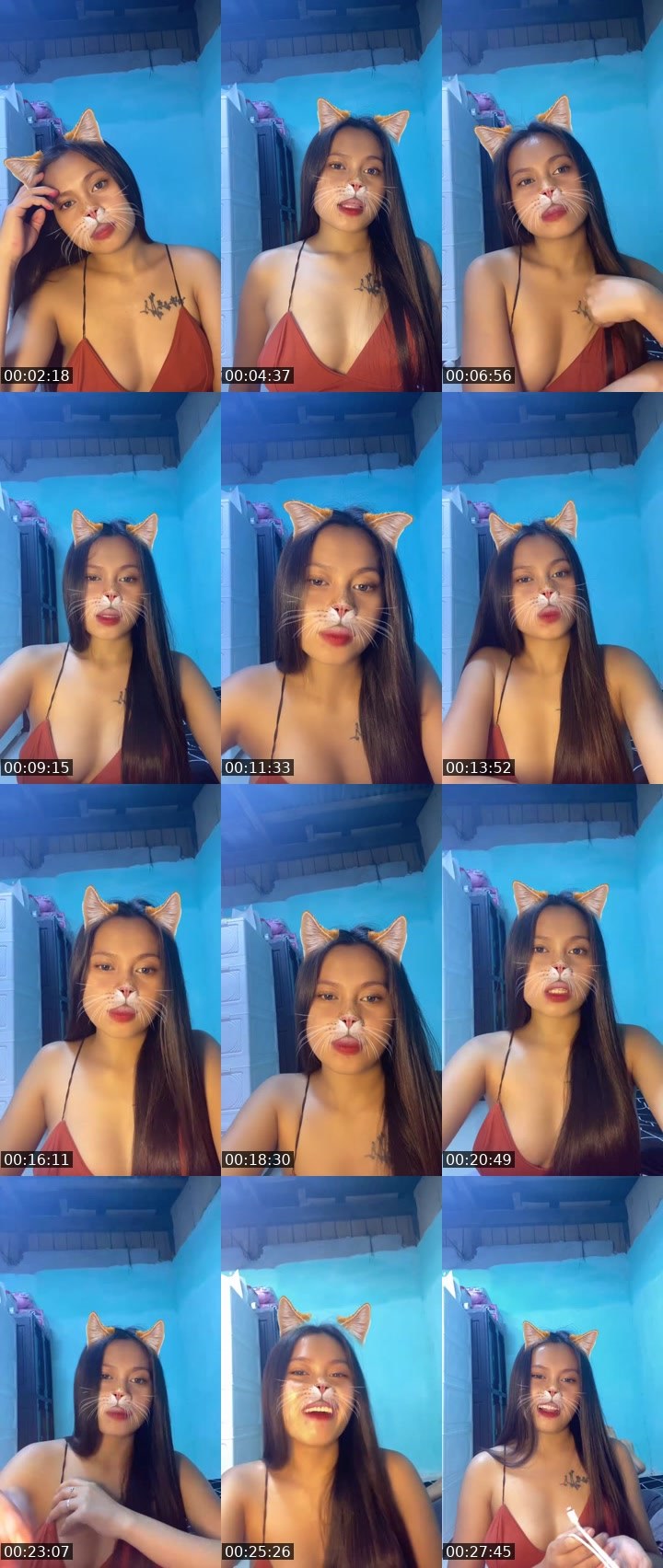 Contact-sheet preview of 👸felicia🧙‍♀'s Liveme recording