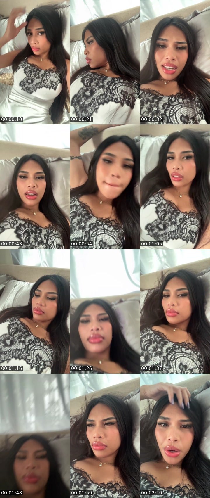 Contact-sheet preview of Hanni🫶🏻's Liveme recording