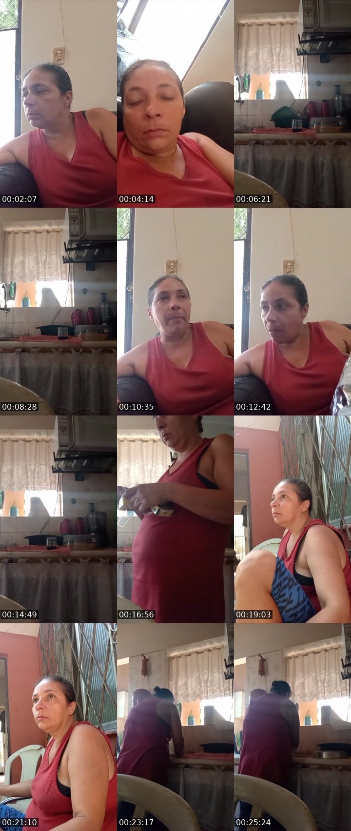 Contact-sheet preview of VIVIANE ULYSSEA's Liveme recording