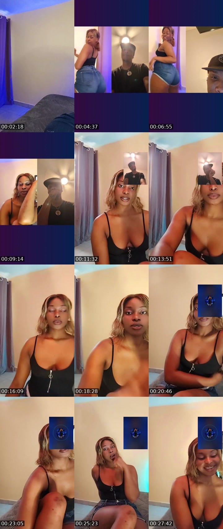 Contact-sheet preview of 🍕ǤaŁaЖ¥😴's Liveme recording