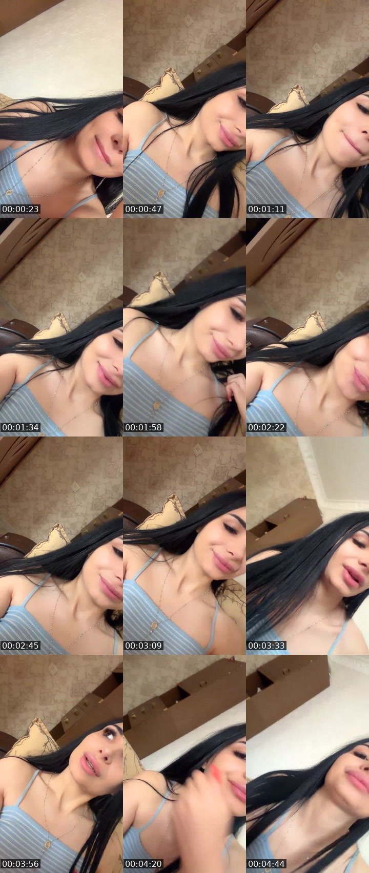 Contact-sheet preview of Miliii💕💕's Liveme recording