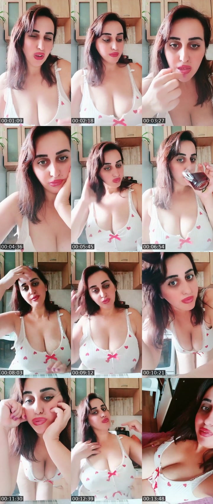 Contact-sheet preview of Sabrina30's Liveme recording