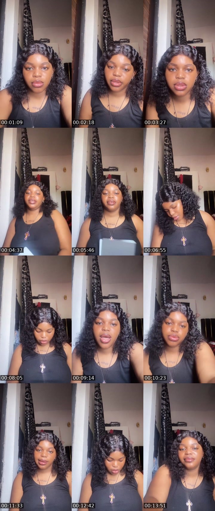 Contact-sheet preview of Marycollette's Liveme recording