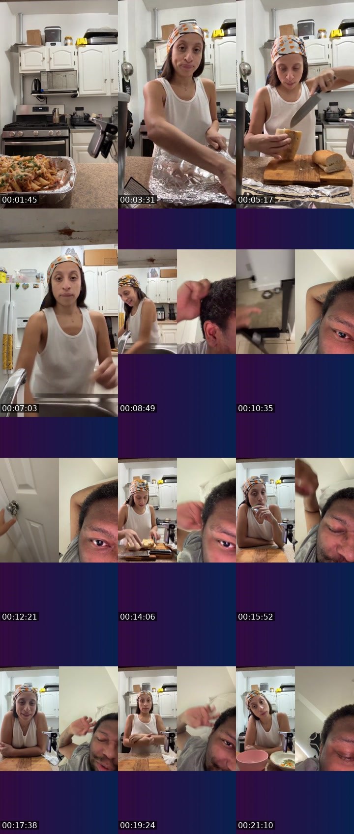 Contact-sheet preview of JulieboO30's Liveme recording