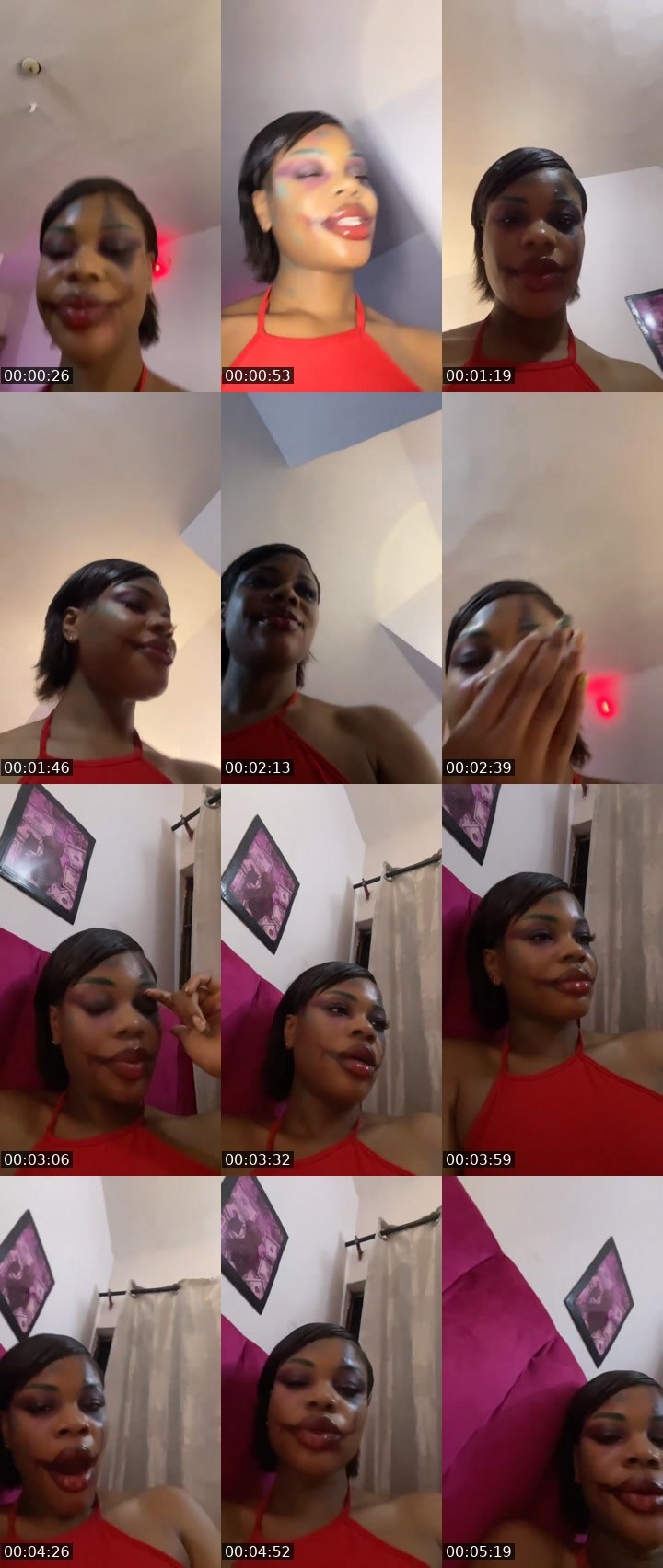 Contact-sheet preview of 🧚🏾MI HADA🧚🏽‍♂️'s Liveme recording