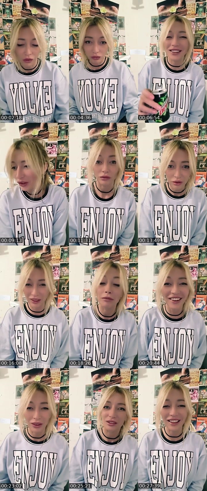 Contact-sheet preview of 😉Kate 🤍℄'s Liveme recording