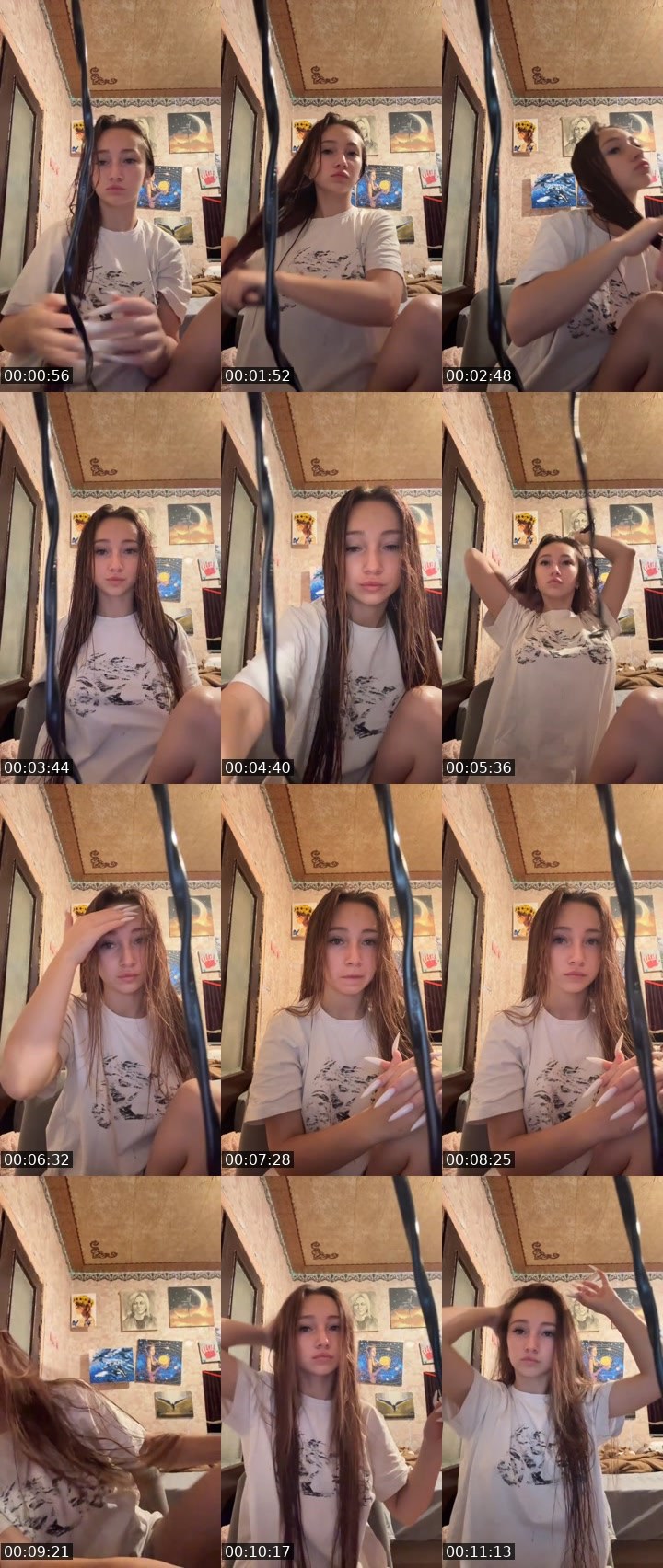 Contact-sheet preview of Conera_baby🐾's Liveme recording