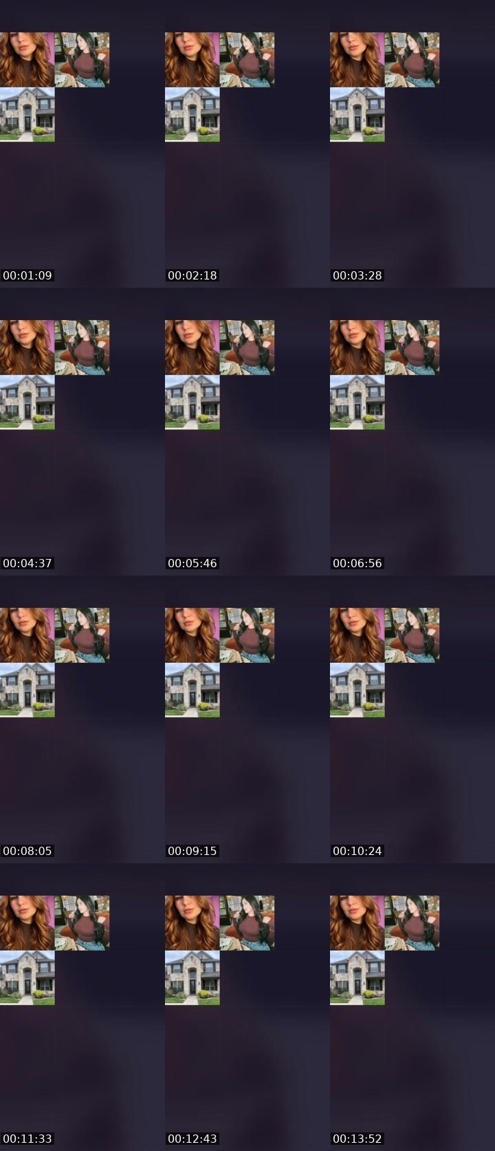Contact-sheet preview of 🧸DUDA QUEEN 👑🇧🇷's Liveme recording