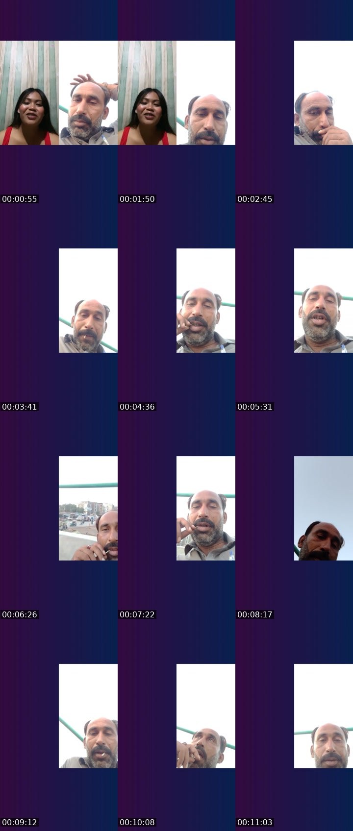 Contact-sheet preview of 👸Solenneu🌼's Liveme recording